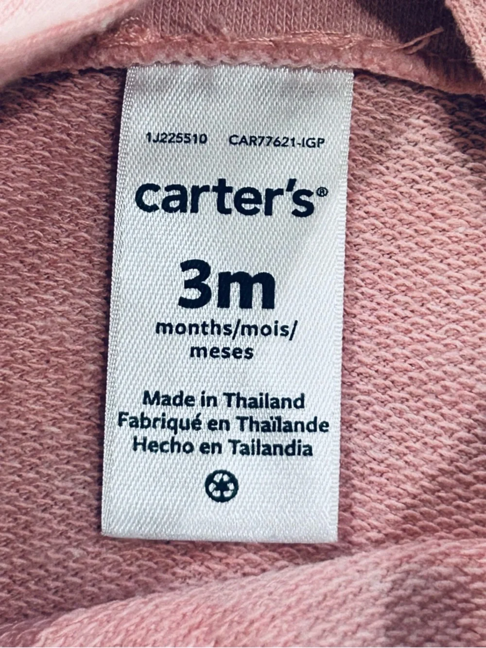Carter's Baby Girls' Polka Dots Overalls 3 Months Pink W/ruffles